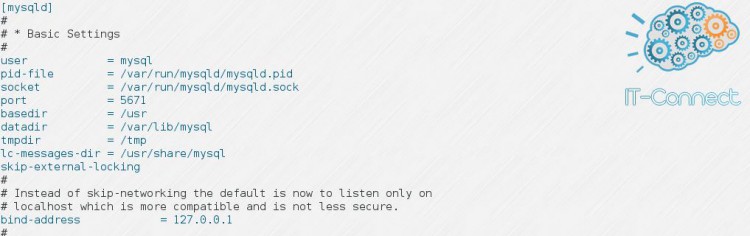 Changement du port MySQL via la configuration changer-port-mysql-03