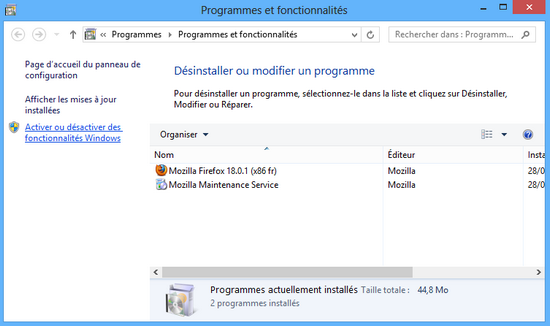 Ajouter fonctionnalités