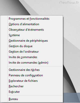 Invite de commandes admin