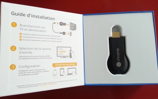 Package Google Chromecast