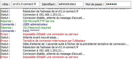 FTP FileZilla BruteForce iisftpbruteforce3