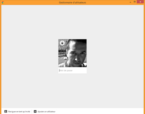Aperçu du verrouillage d'un compte dans Chrome lockchrome3