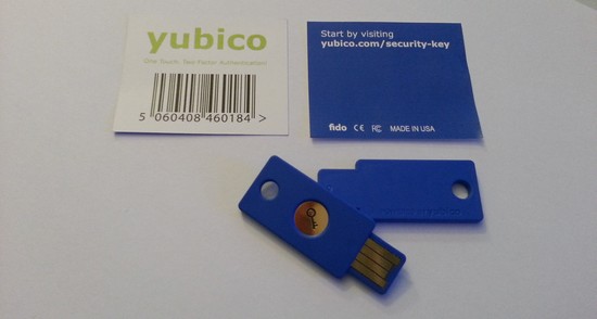 Yubico FIDO U2F Security Key yubico1