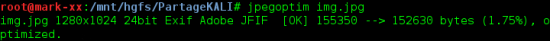 jpegoptim-utilisation