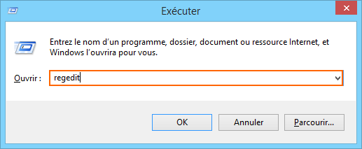 exécuter regedit ssliis1