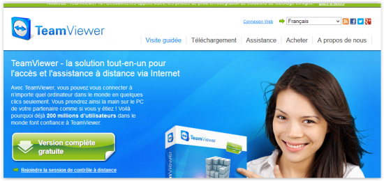 Site officiel TeamViewer customisation teamviewer