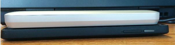 Toshiba Aero Mobile - Comparatif de la taille