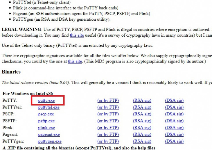 download-putty