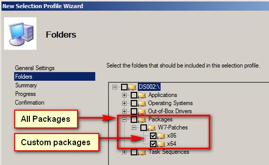 MDT : Création d'un profil de sélection personnalisé (custom) pour affiner l'installation des packages