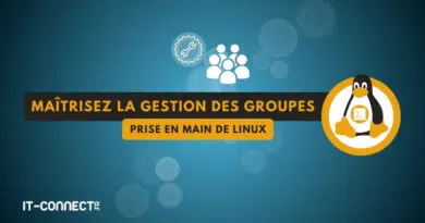 tuto linux gestion des groupes commandes et exemples
