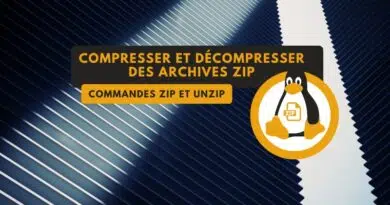 tuto linux zip unzip fichiers