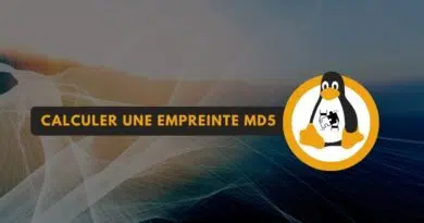 Tuto linux calculer une empreinte MD5