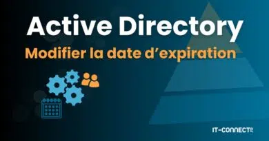 tuto modifier date expiration de plusieurs utilisateurs active directory