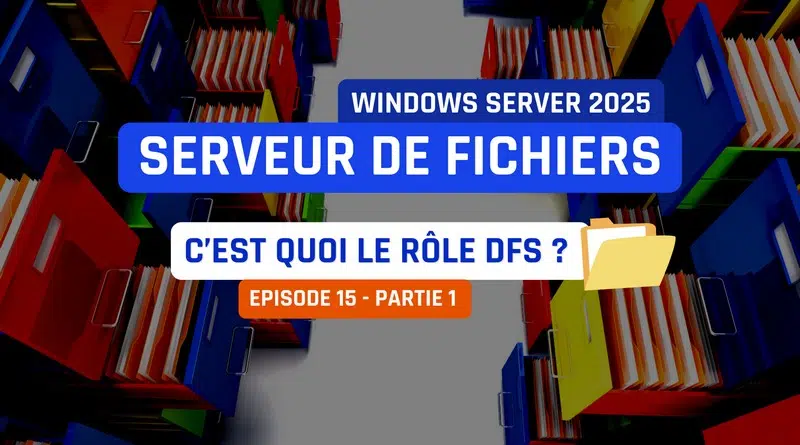 Windows Server 2025 - C'est quoi le rôle DFS