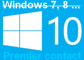 Windows 10 - Premier contact
