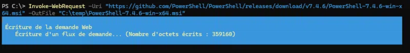 Télécharger un fichier avec PowerShell et Invoke-WebRequest