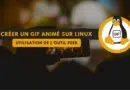 tuto linux créer GIF