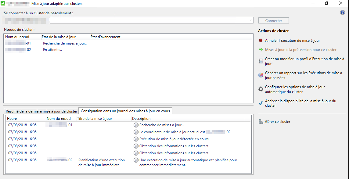 Windows Server 2016 et le Cluster Aware Updating Système ITConnect