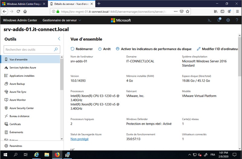 Comment installer Windows Admin Center ? ITConnect