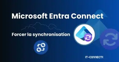tuto entra connect forcer synchronisation