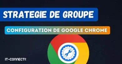 GPO configuration de Google Chrome