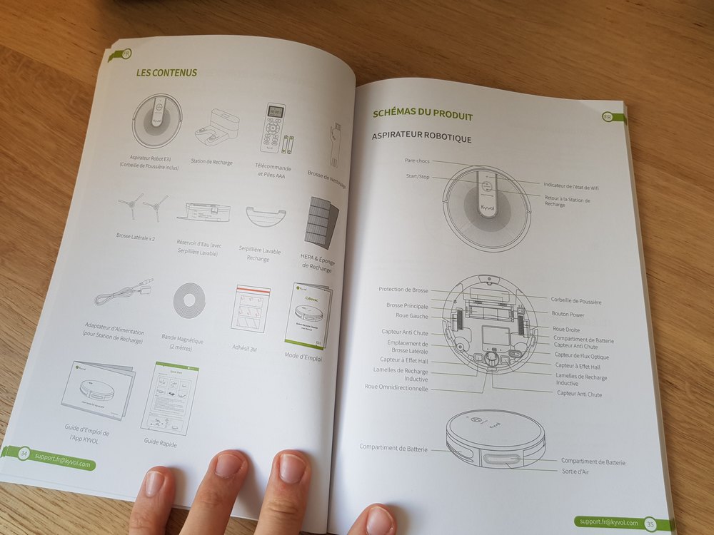 Test Kyvol Cybovac E31 une belle première, un bon rapport qualité
