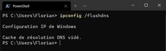 Windows : purger le cache DNS avec ipconfig /flushdns | IT-Connect