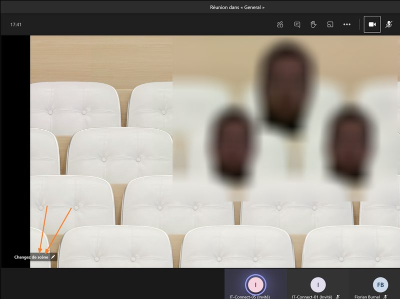 Changer image mode ensemble