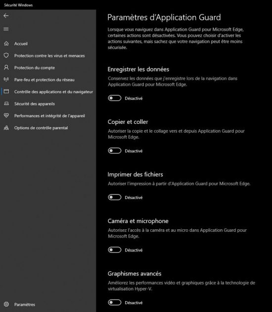 Installer et configurer Microsoft Defender Application Guard ITConnect