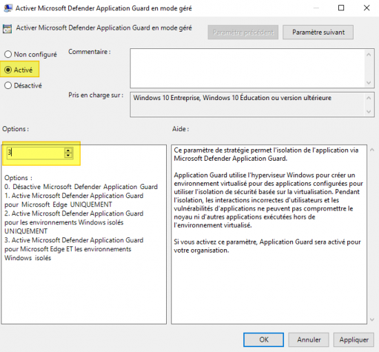 Installer et configurer Microsoft Defender Application Guard ITConnect