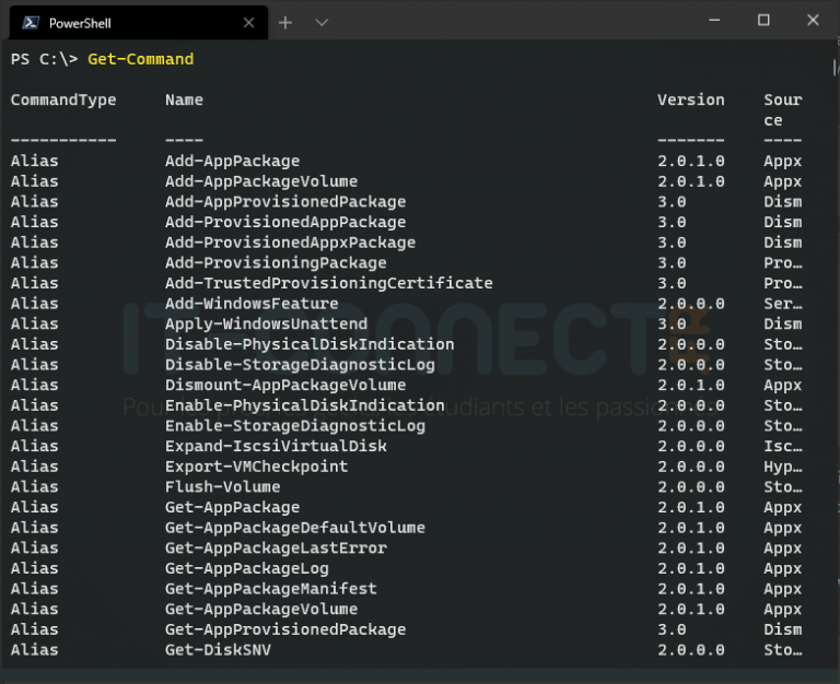 15 commandes indispensables pour débuter avec PowerShell | IT-Connect