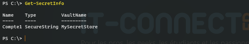 Get-SecretInfo