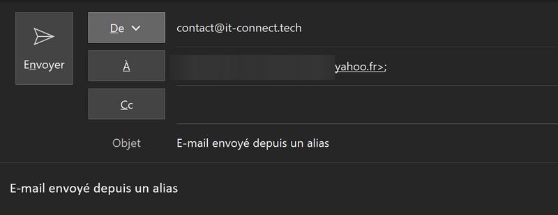 Alias Outlook