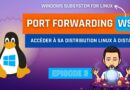 WSL Port Forwarding Windows 10