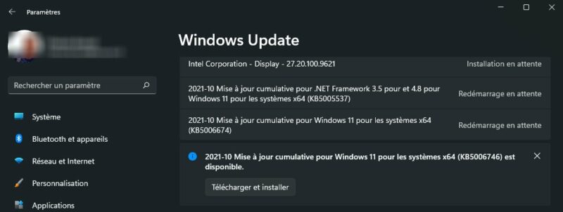Aperçu de la KB5006746