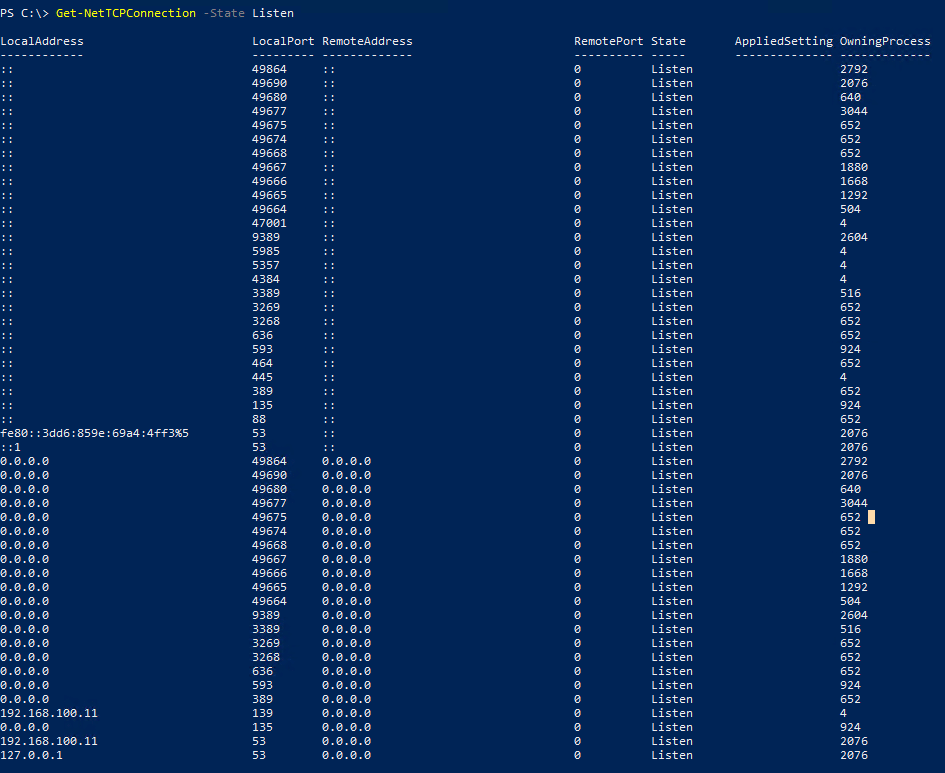 Comment lister les ports d’écoute avec Netstat et PowerShell ? ITConnect