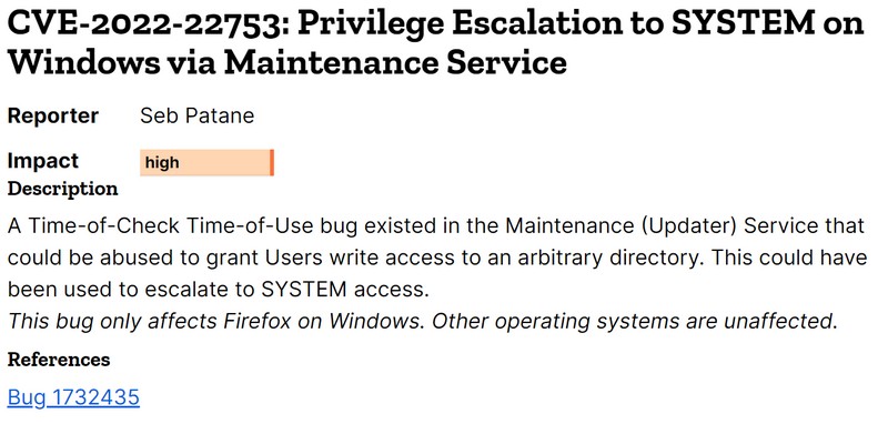 Firefox - CVE-2022-22753