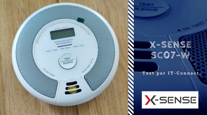 Test X-Sense SC07-W, un détecteur de fumée et de monoxyde de carbone