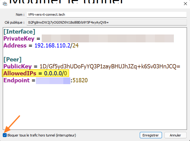 Full tunnel WireGuard