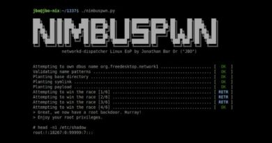 Linux Nimbuspwn