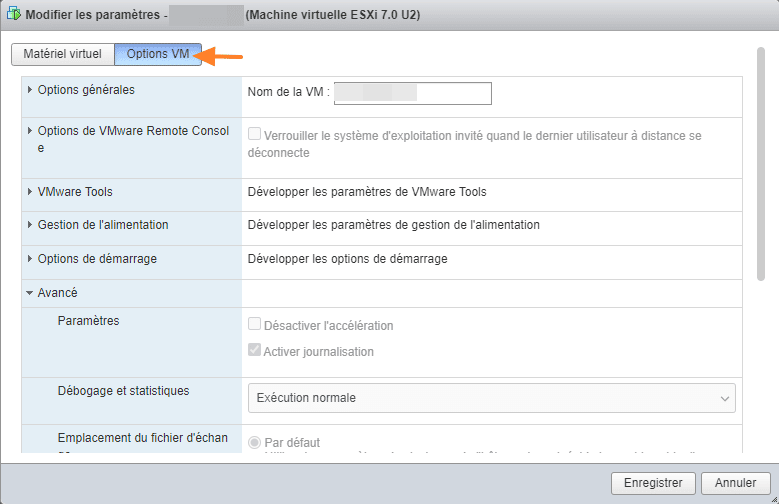 VMware ESXi activer le copiercoller entre une VM et un PC