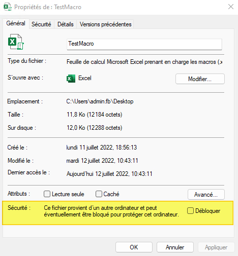 Ajouter Mark-of-the-Web sur un fichier avec PowerShell