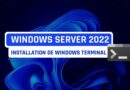 Installation de Windows Terminal sur Windows Server 2022