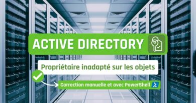 Active Directory - Mauvais propriétaire sur les objets, voici la solution