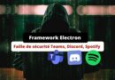 Faille de sécurité commune Teams Discord Spotify