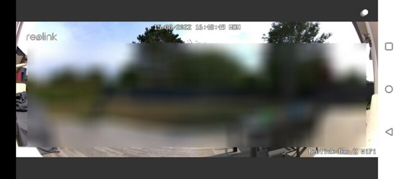 Reolink Duo 2 WiFi - Vue panoramique