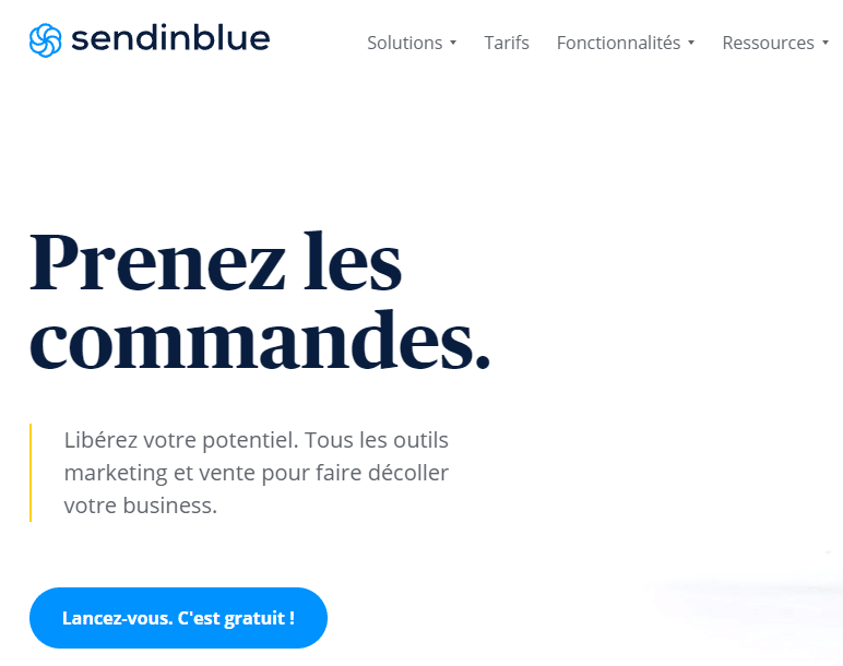 Sendinblue - Inscription