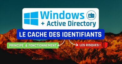 Active Directory - Le cache des identifiants Windows