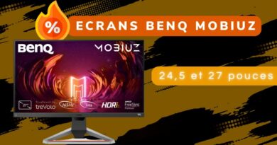 Ecrans BenQ MOBIUZ - Promo