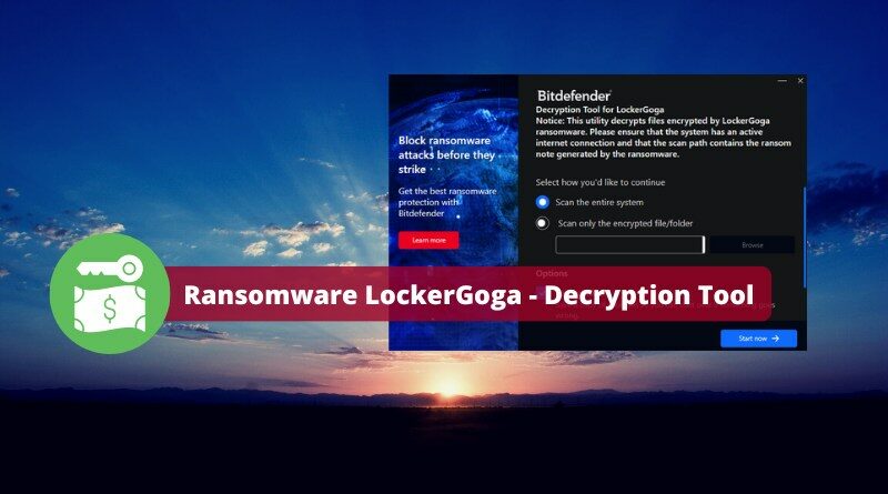 Ransomware LockerGoga - Decryption Tool